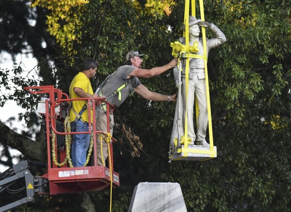 Relocated rebel statue causes athlete concerns at Ole Miss AP News